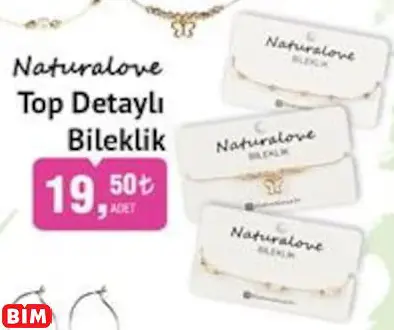 Naturalove Top Detaylı  Bileklik