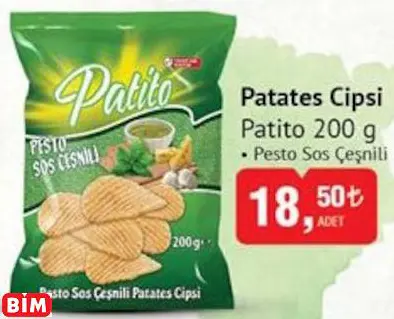 Patito Patates Cipsi