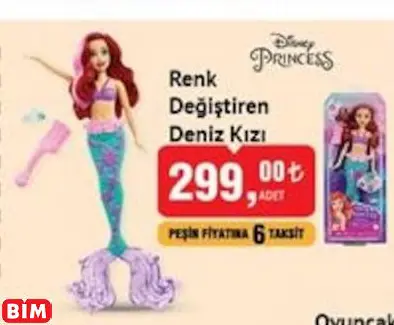 Renk Değiştiren Deniz Kızı Renk Değiştiren Deniz Kızı