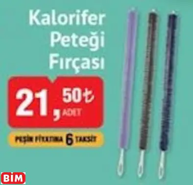 Kalorifer Peteği Fırçası