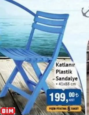 Katlanır Plastik Sandalye