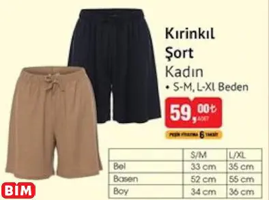 Kırinkıl Şort Kadın Kırinkıl Şort Kadın