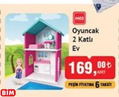MGS Oyuncak 2 Katlı Ev MGS Oyuncak 2 Katlı Ev