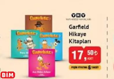 YKY Yayınları Garfield Hikaye Kitapları