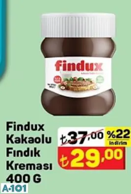 Findux Kakaolu Fındık Kreması