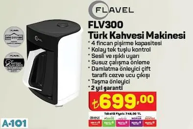 Flavel Türk Kahvesi Makinesi