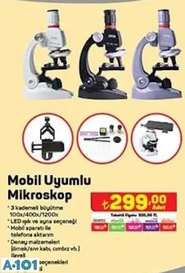 Jwin Mobil Uyumlu Mikroskop