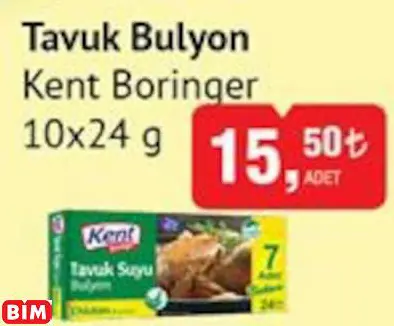 Kent Boringer  Tavuk Bulyon