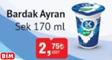 Sek  Bardak Ayran