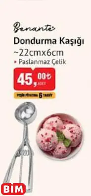 Benante Dondurma Kaşığı ~22cmx6cm Benante Dondurma Kaşığı ~22cmx6cm