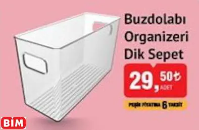 Buzdolabı Organizeri Dik Sepet