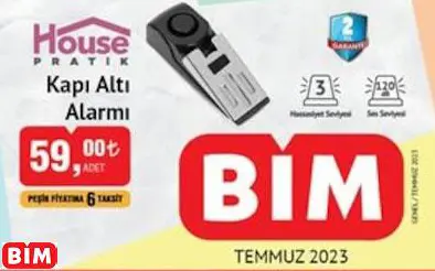 House Pratik Kapı Altı Alarmı House Pratik Kapı Altı Alarmı