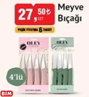 Meyve Bıçağı Meyve Bıçağı