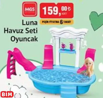 MGS Luna Havuz Seti Oyuncak MGS Luna Havuz Seti Oyuncak