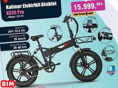 Rks Katlanır Elektrikli Bisiklet XS35 Pro