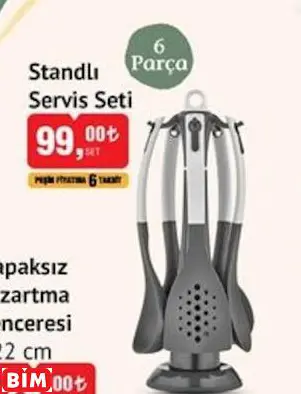 Standlı Servis Seti