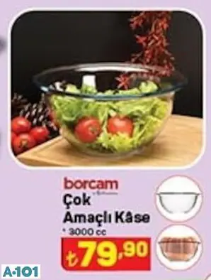 Borcam Çok Amaçlı Kase