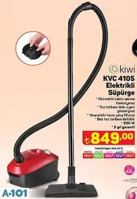 Kiwi Elektrikli Süpürge