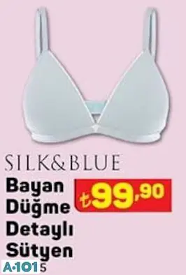 Silk&Blue Düğme Detaylı Sütyen