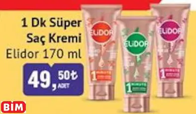 Elidor  1 Dk Süper Saç Kremi