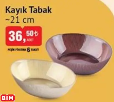 Colorina Kayık Tabak