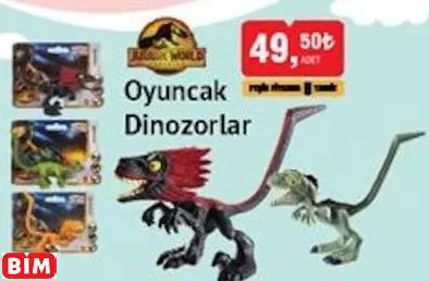 Jurassic World Oyuncak Dinozorlar