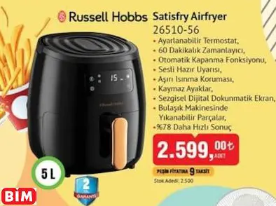 Russell Hobbs Satisfry Air Fryer  26510-56