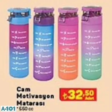 cam motivasyon matarası