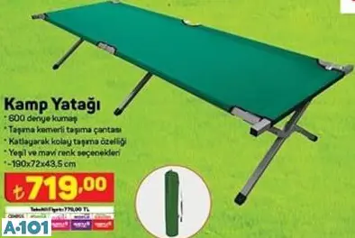 kamp yatağı