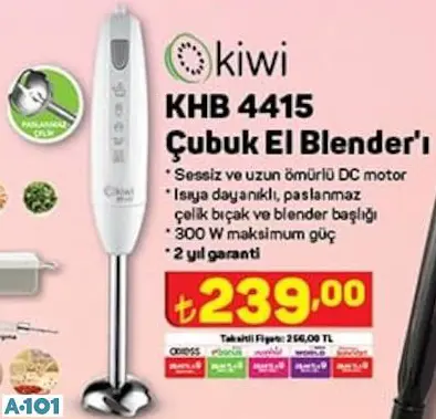 kiwi çubuk el blenderı