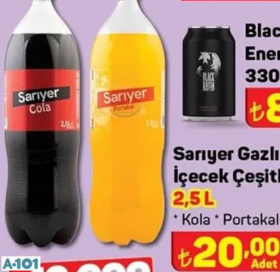 sarıyer gazlı içecek
