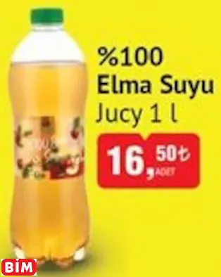 Jucy  %100  Elma Suyu