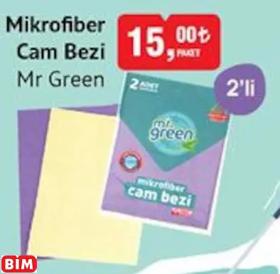 Mr.Green Mikrofiber Cam Bezi