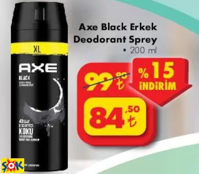 Axe Black Erkek Deodorant Sprey