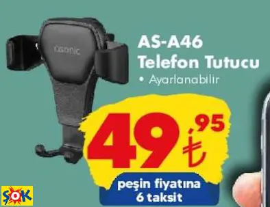 Asonic AS-A46 Telefon Tutucu