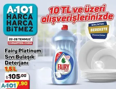 Fairy Platinum Sıvı Bulaşık Deterjanı