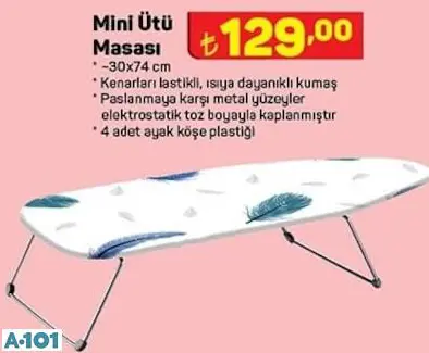 Mini Ütü Masası