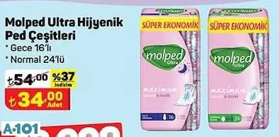 Molped Ultra Hijyenik Ped