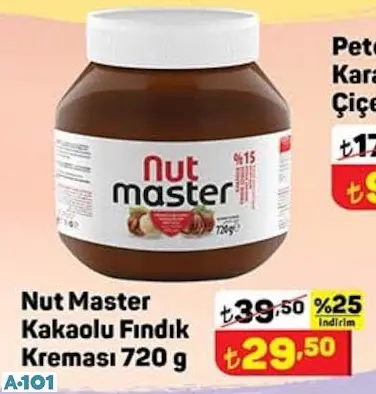 Nut Master Kakaolu Fındık Kreması