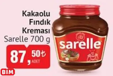 Sarelle Kakaolu Fındık Kreması