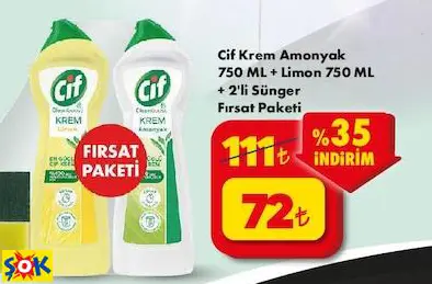 Cif Krem Amonyak Cif Krem Amonyak