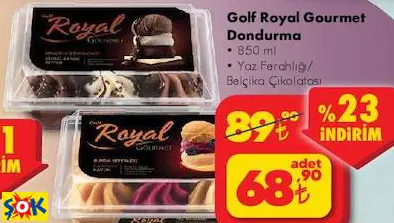 Golf Royal Gourmet Dondurma Golf Royal Gourmet Dondurma