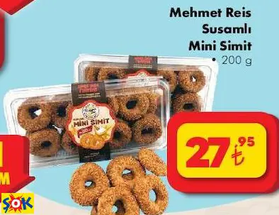 Mehmet Reis Susamlı Mini Simit Mehmet Reis Susamlı Mini Simit