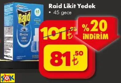 Raid Likit Yedek Raid Likit Yedek
