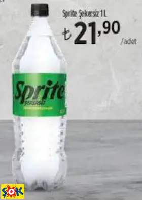 Sprite Şekersiz 1L