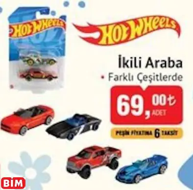 Hotwheels İkili Araba