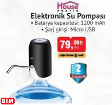 House Pratik Elektronik Su Pompası