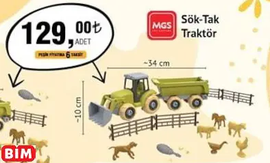 MGS Sök-Tak Traktör