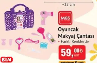 MGS Oyuncak  Makyaj Çantası