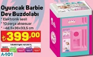 Oyuncak Barbie Dev Buzdolabı